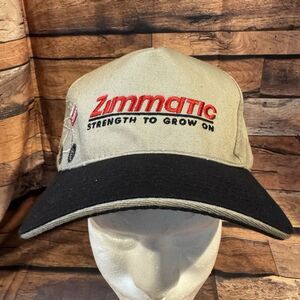 Zimmatic Hat Cap Adjustable H & L Strap Tan South Plains Irrigation Embroidered